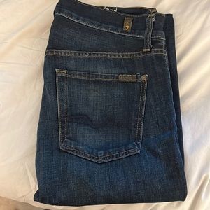 Dark wash 7 for all mankind jeans